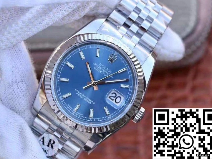 M126334-0002 36mm Factory Rolex Dial AR Blue Datejust 0410